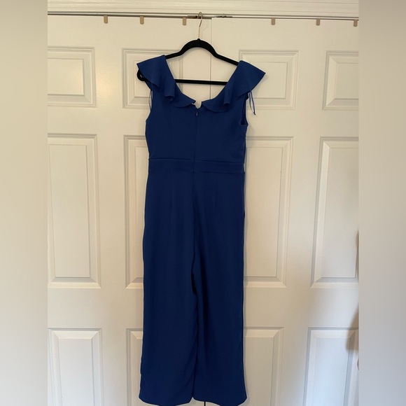 NWT Tahari ruffle sleeve jumpsuit - Picture 2 of 12